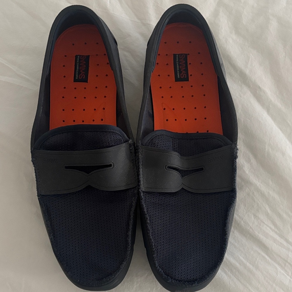Swims Men's Navy Blue Loafers